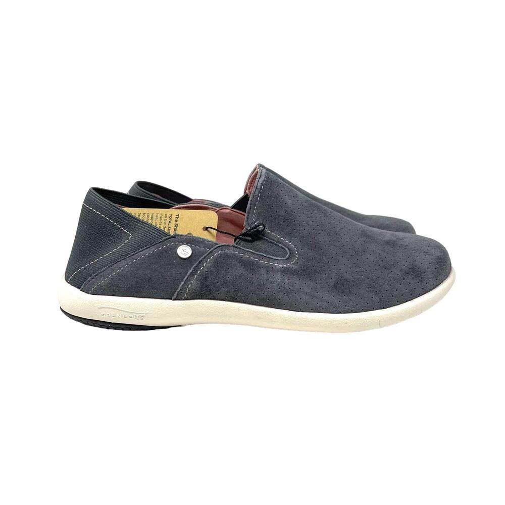 Spenco Siesta Convertible Casual Slip On‎ Sneakers Gray Women's Size 7.5W NIB